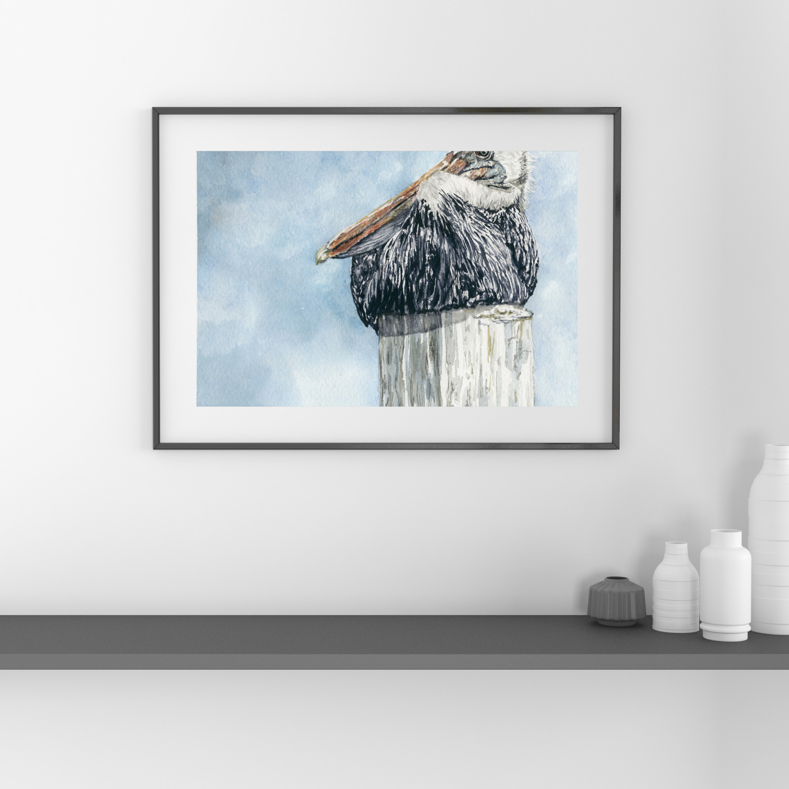 Lofty Lectern Watercolor Print - Image 2