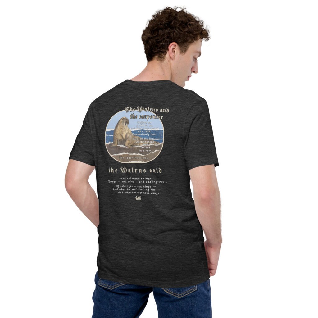 No Hurry watercolor design printed on a unisex t‑shirt