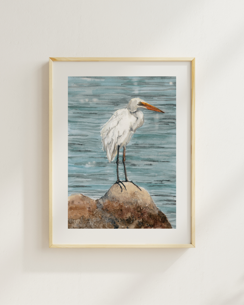 Percival Watercolor Print