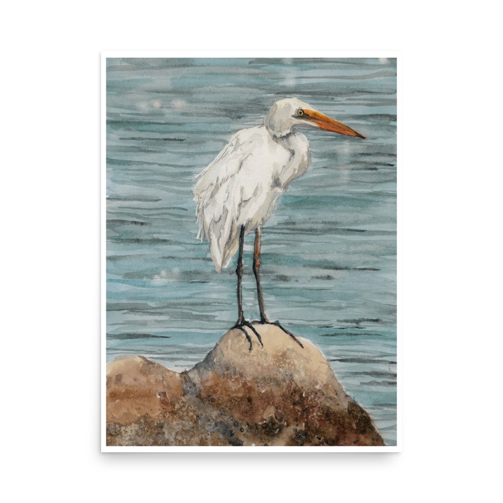 Percival Watercolor Print