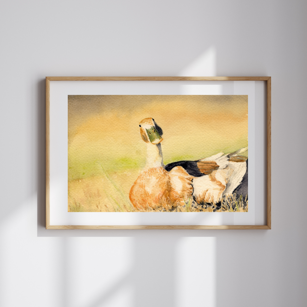 Bill Watercolor Print