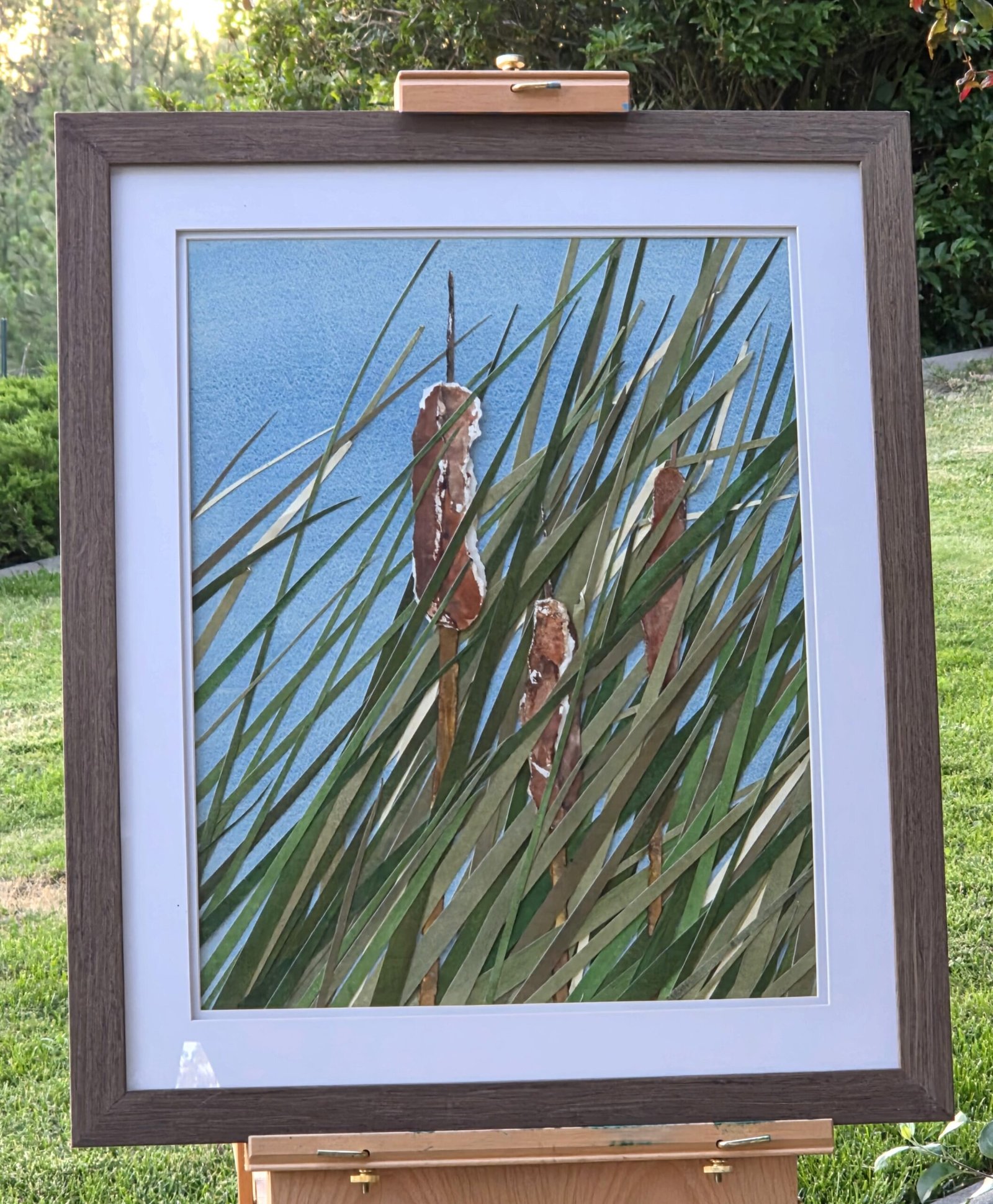 Phefee Pond Watercolor Collage - Image 4